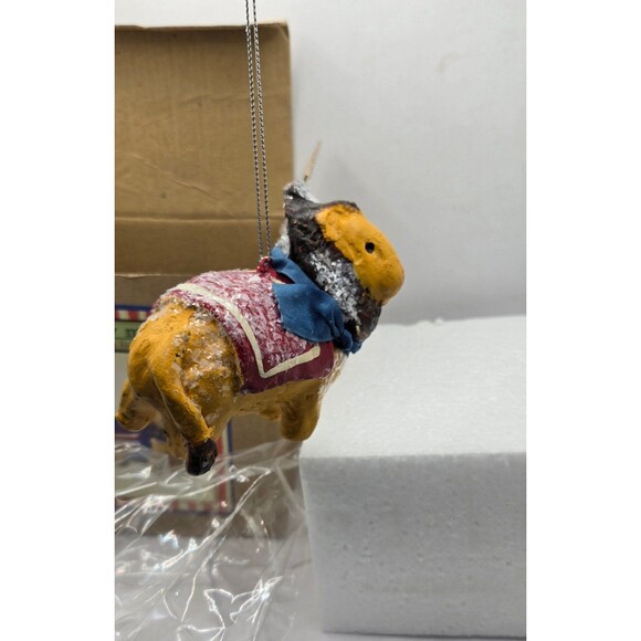 Penny McAllister Folk Art Circus Lion Christmas Ornament New in Box - Picture 10 of 12